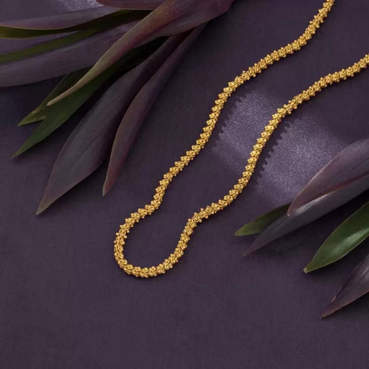 High Gold Plated Daily Wear Long Bahubali Chain