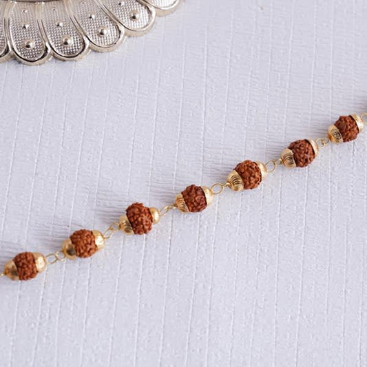 Designer Rudraksha Bracelet Rakhi