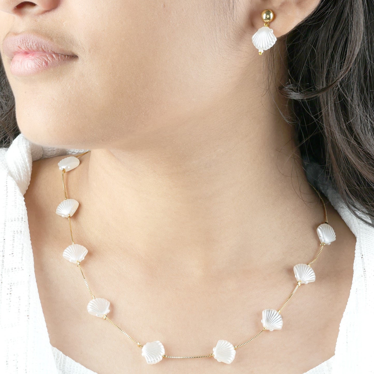 Designer High Gold Plated Fancy Western Pearl Chain For Daily Wear