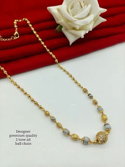 Gold Necklace Collection with Ruby & Diamond Accents