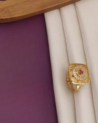 Combo Of American Diamond Studded Beautiful High Gold Plated Handcuff With Adjustable Ring Combo