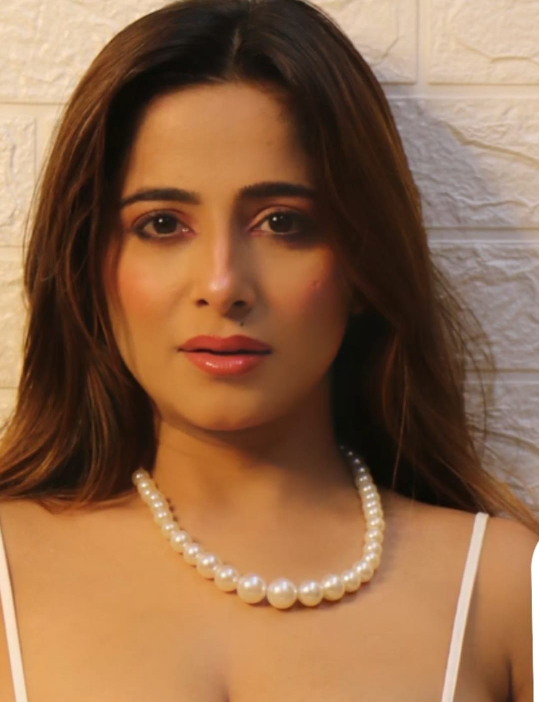Letest Premium Single Layer Princess  Pearl Necklace