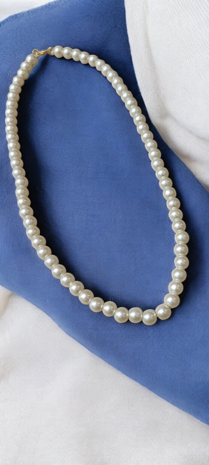 Letest Premium Single Layer Princess  Pearl Necklace