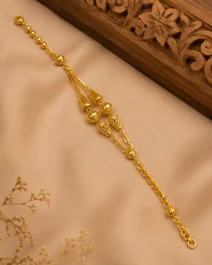 Premium Gold-Plated Designer Rakhi for Brother | Elegant Traditional Bhai Rakhi |