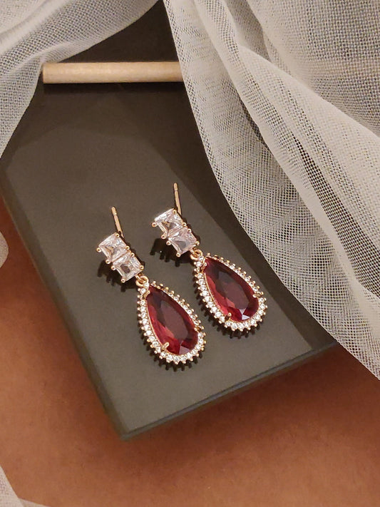 designer high gold plated ad diamond studed fancy  oval earring