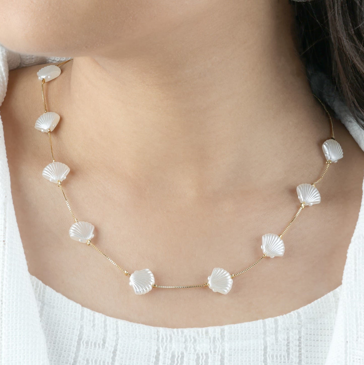 Designer High Gold Plated Fancy Western Pearl Chain For Daily Wear