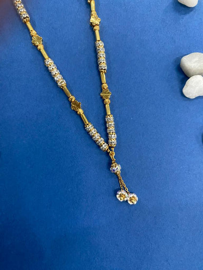 A Stunning Diamond Studded Daily Waer Beatyfull Star Chain
