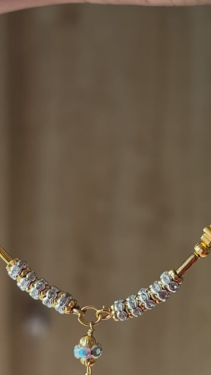 Stunning Diamond Studded Daily Wear Beautiful Star Chain