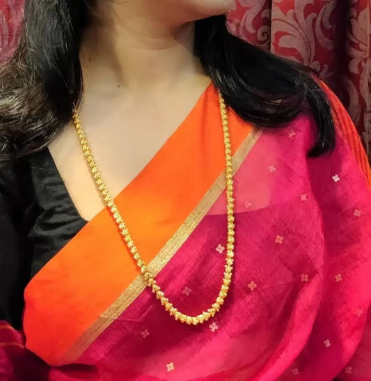 High Gold Plated Daily Wear Long Bahubali Chain