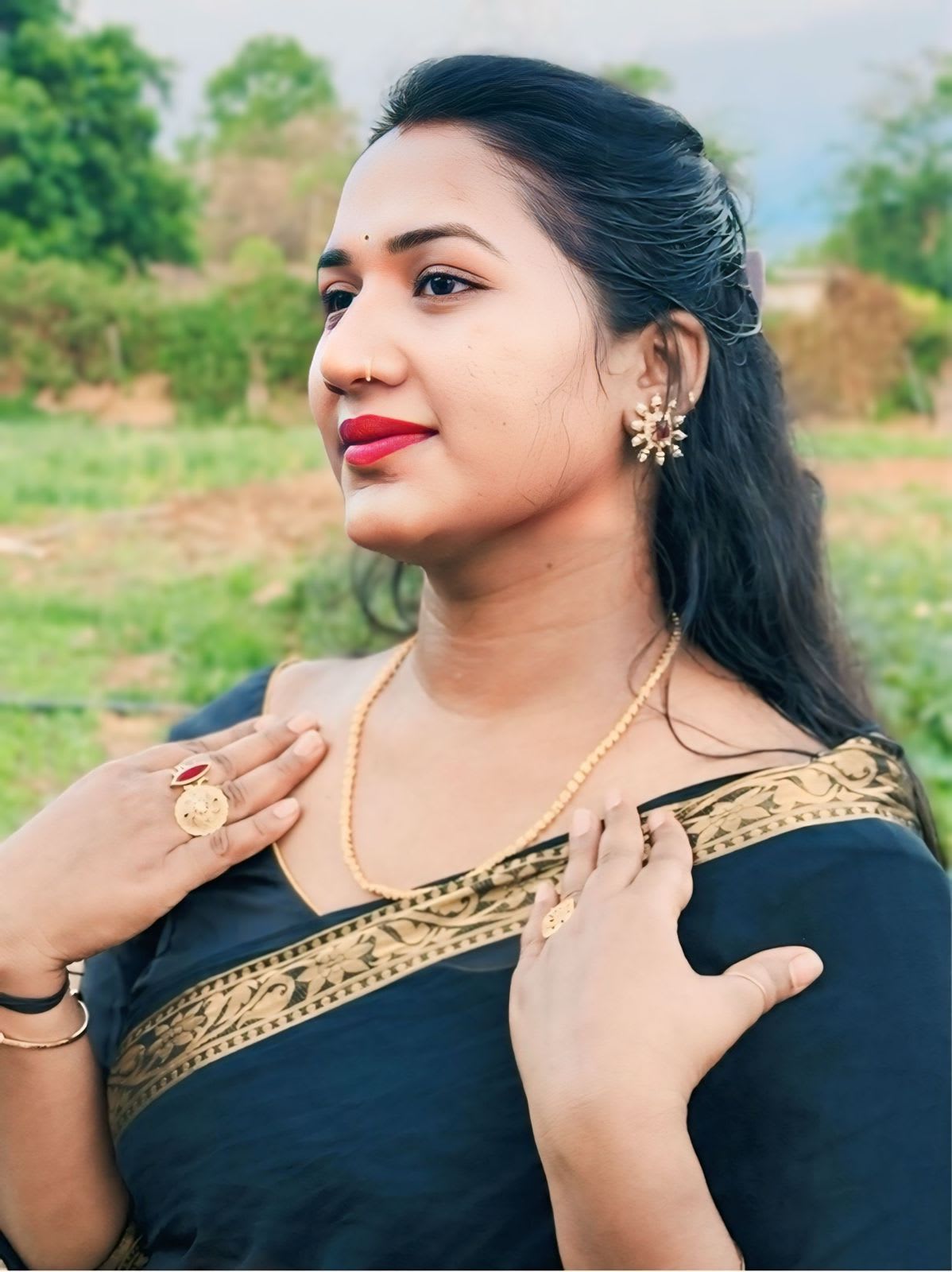 High Gold Plated Daily Wear Long Bahubali Chain