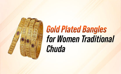 Set Of 4Pc Gold Plated Traditional Meenakari Bangles