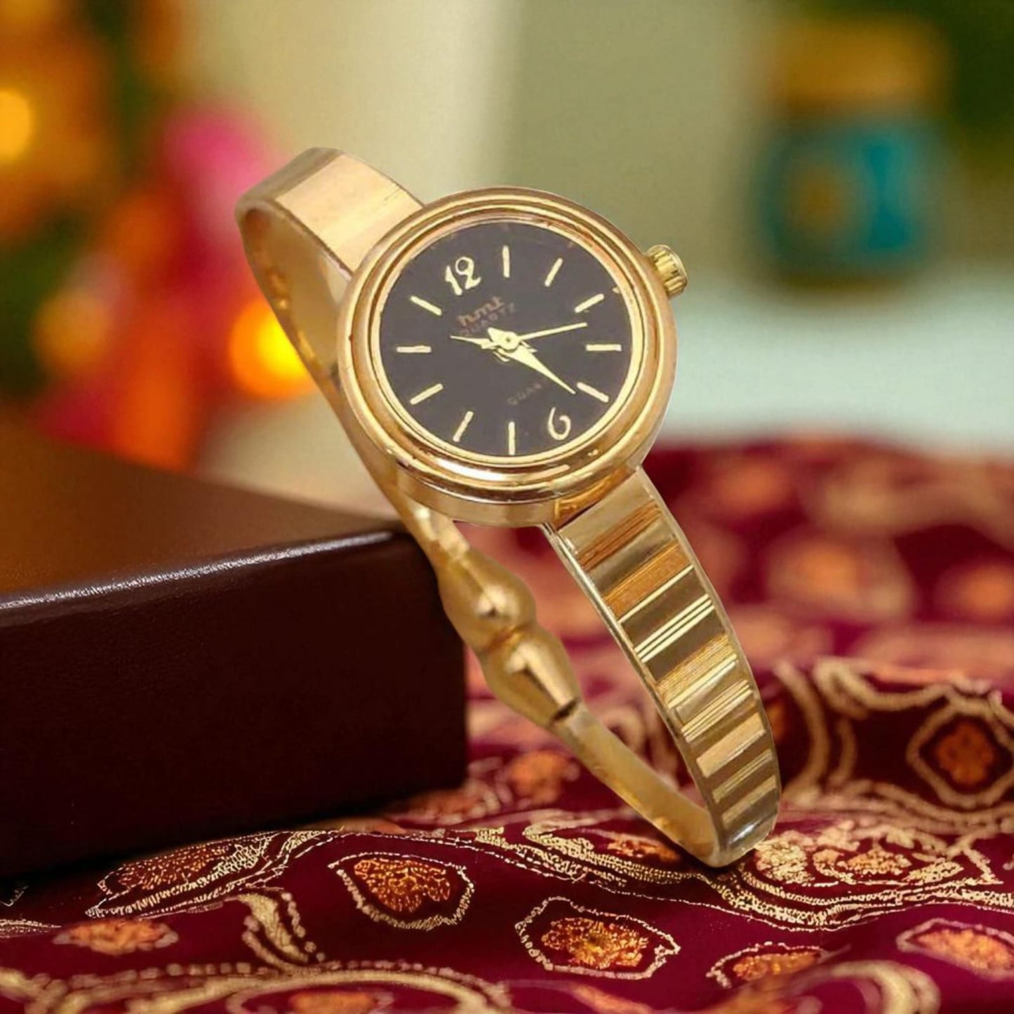 Premium Quality High Gold Plated Adjustable Daily Wear Wrist Watch