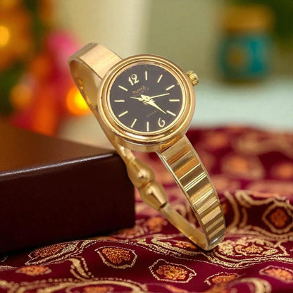 Premium Quality High Gold Plated Adjustable Daily Wear Wrist Watch